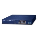 PLANET GS-6320-8P2X L3 8-Port 10/100/1000T 802.3at PoE + 2-Port 10G SFP+ Managed Switch